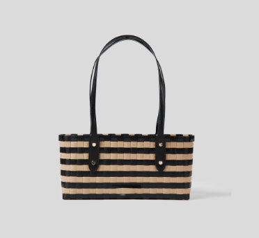 Boston Small Hand-woven Tote Fall Underarm Bag